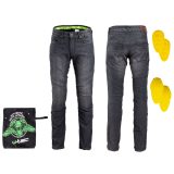 Pánske moto jeansy W-TEC Oliver - Veľkosť: S | Farba: Čierna · záber 1