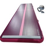 Airtrack MASTER S-Pro nafukovacia žinenka 600 x 150 x 20 cm - fialová - ružová · záber 1
