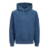 JACK AND JONES Jack&Jones Relaxed Fit Hoodie - Veľkosť: XL | Farba: Holubí, Ocelová, Kouřová · záber 1