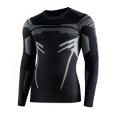 Brubeck Dry s dlhým rukávom Black/Graphite - M · záber 1
