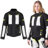 W-TEC Warao Lady bunda čierna-fluo - M · záber 1