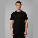 T-shirt relaxed s potlačou pánsky - čierny · záber 7