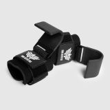 Fitness háky Iron Aesthetics Lifting hooks, čierne · záber 1
