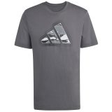 Adidas M CAMO - Veľkosť: S | Farba: Sivá, Š. Melír, Cínová, Kámen · záber 1