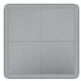 inSPORTline Roh pro podložky Luxteko Waffle 2cm 1ks drevo · záber 4
