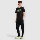 T-shirt regular s potlačou pánsky 4F x Robert Lewandowski - čierny · záber 2