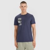 Pánske regular tričko s potlačou - sivé · záber 7