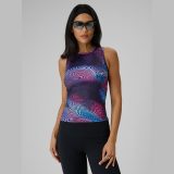 Tielko slim s potlačou dámske - multicolor · záber 1
