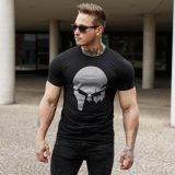 Ultrasoft tričko Iron Aesthetics Skull, B&G · záber 2
